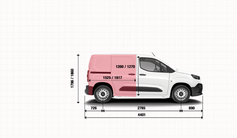 FIAT DOBLO’ VAN 1.5 BLUEHDI 100CV CH1 pieno